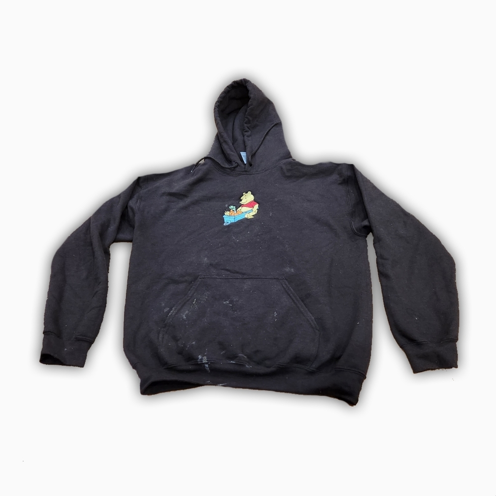 Winnie The Poo Embroidered Hoodie